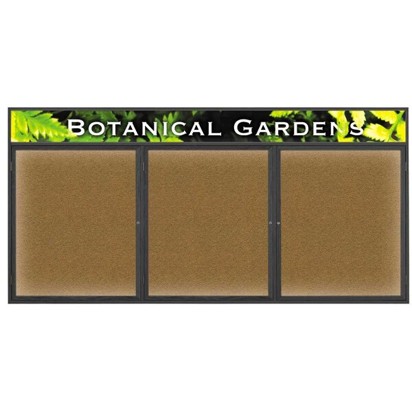 Open Faced Traditional Rounded Corkboard